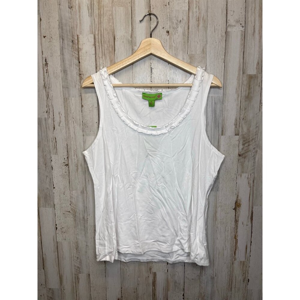NWT Island Republic xl white tank top